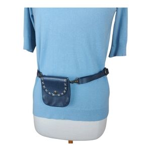 Genuine leather hip bag bum Bag belt pocket Utility bag Made in Canada boho